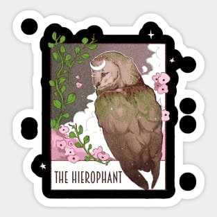 red hierophant Sticker